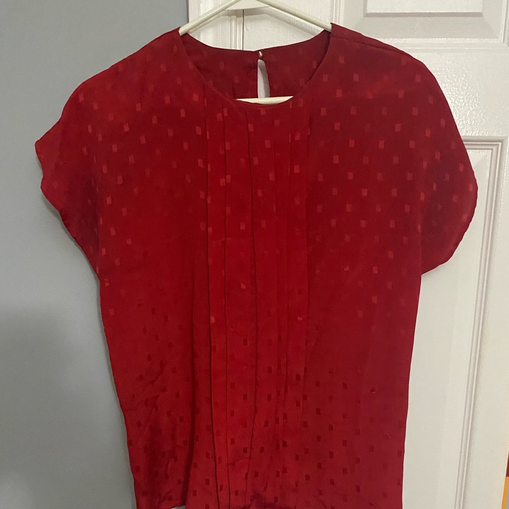 Red Blouse